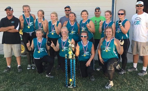 160707 DC Fastpitch 16U UFO 1st place
