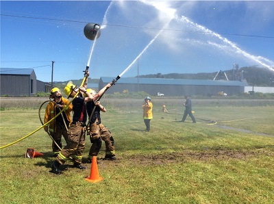 170522 North Douglas EMT water ball tournament