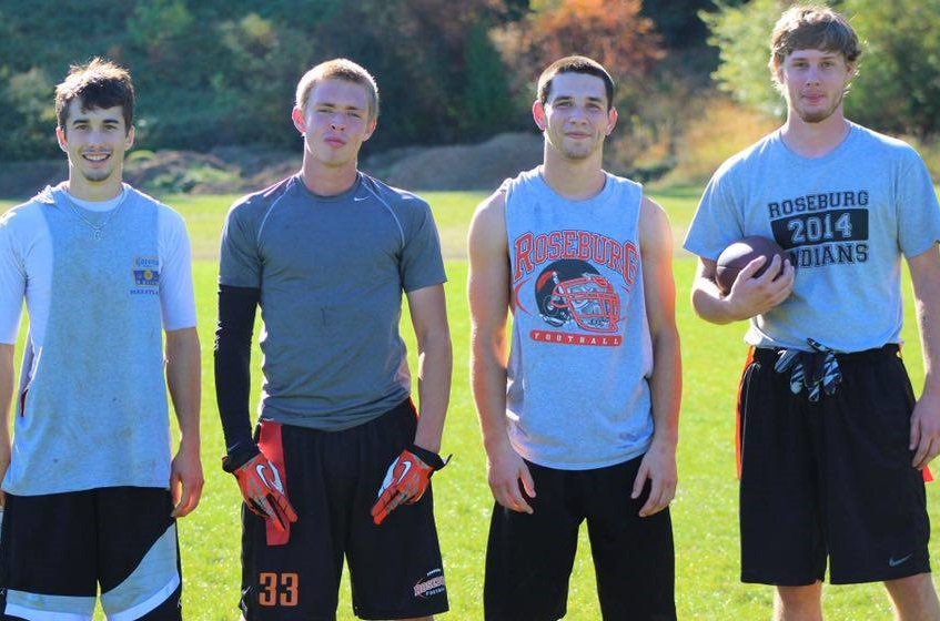 160324 Roseburg Badgers flag football team