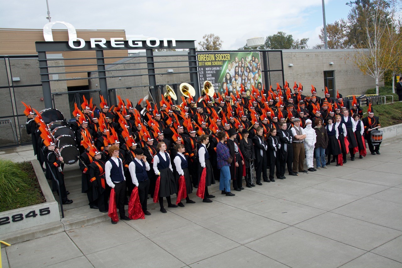 171104 Roseburg Marching Ensemble at festival 4