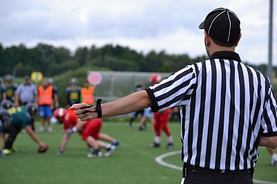 referee football stock photo via Pixabay