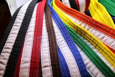 martial arts belts via Pixabay