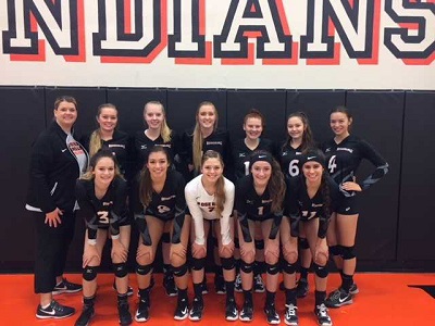 171215 Roseburg HS volleyball team