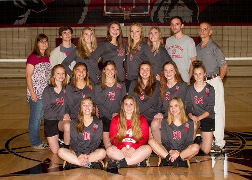 181101 Days Creek volleyball team
