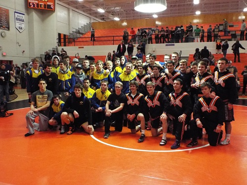 170204 RHS vs CC wrestling